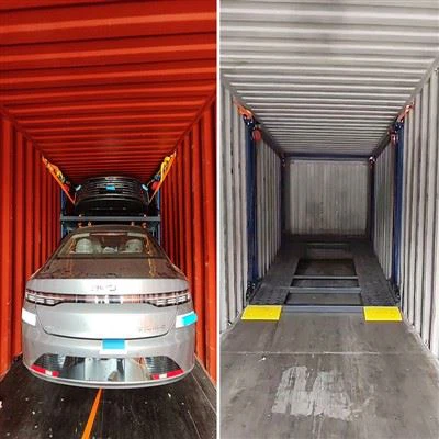 Container-Autotransport